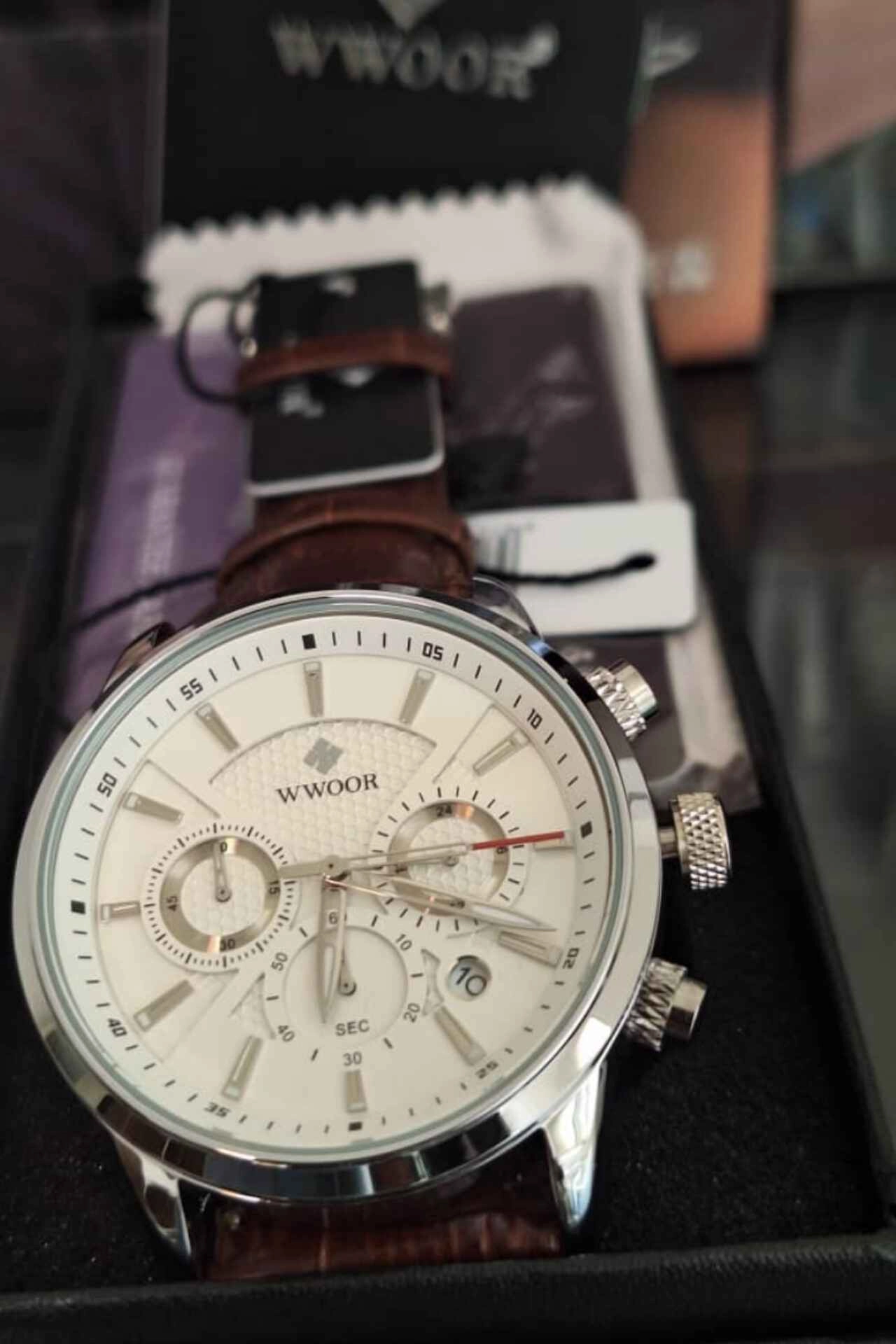 ساعت مردانه وور WWOOR - برنز