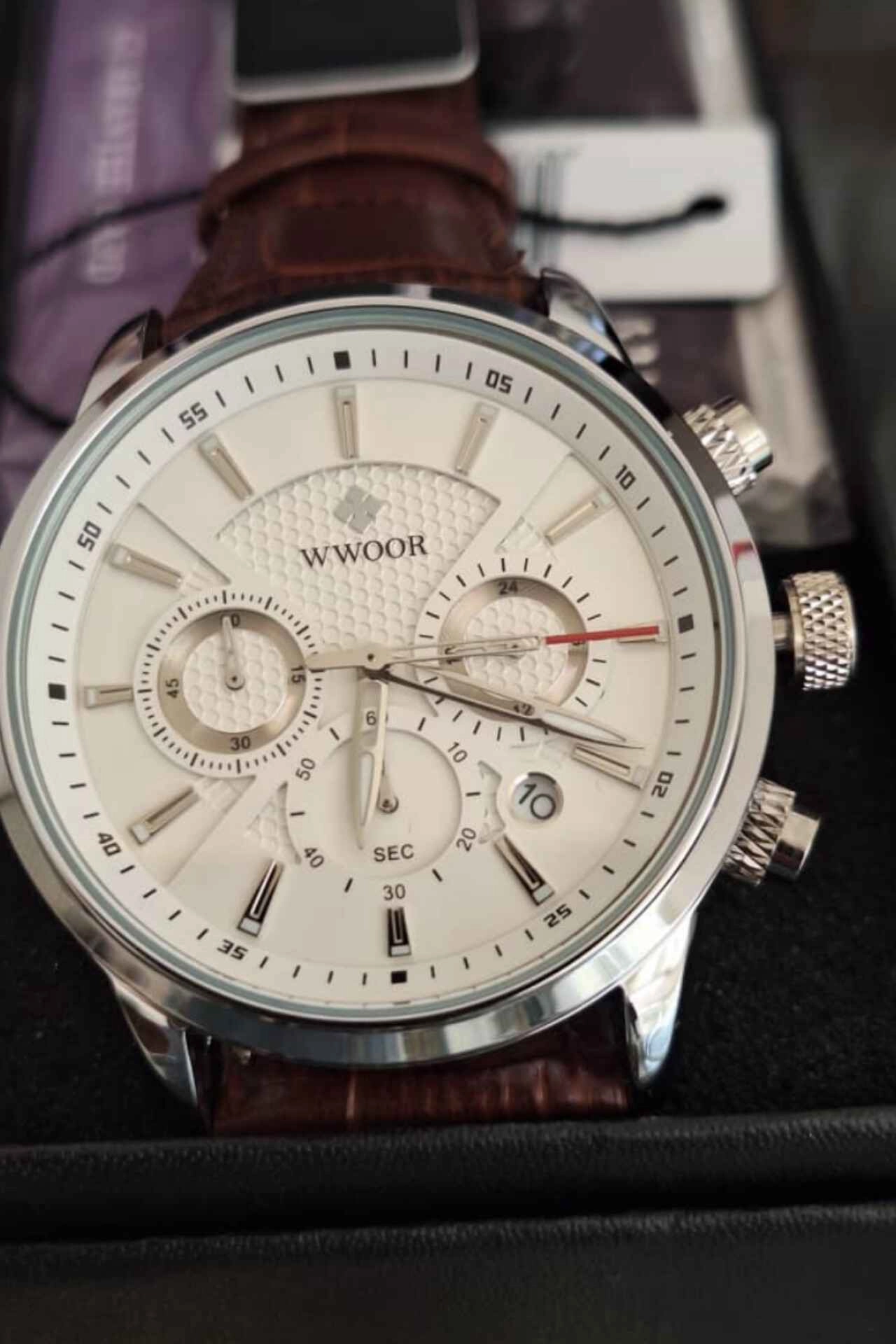 ساعت مردانه وور WWOOR - برنز